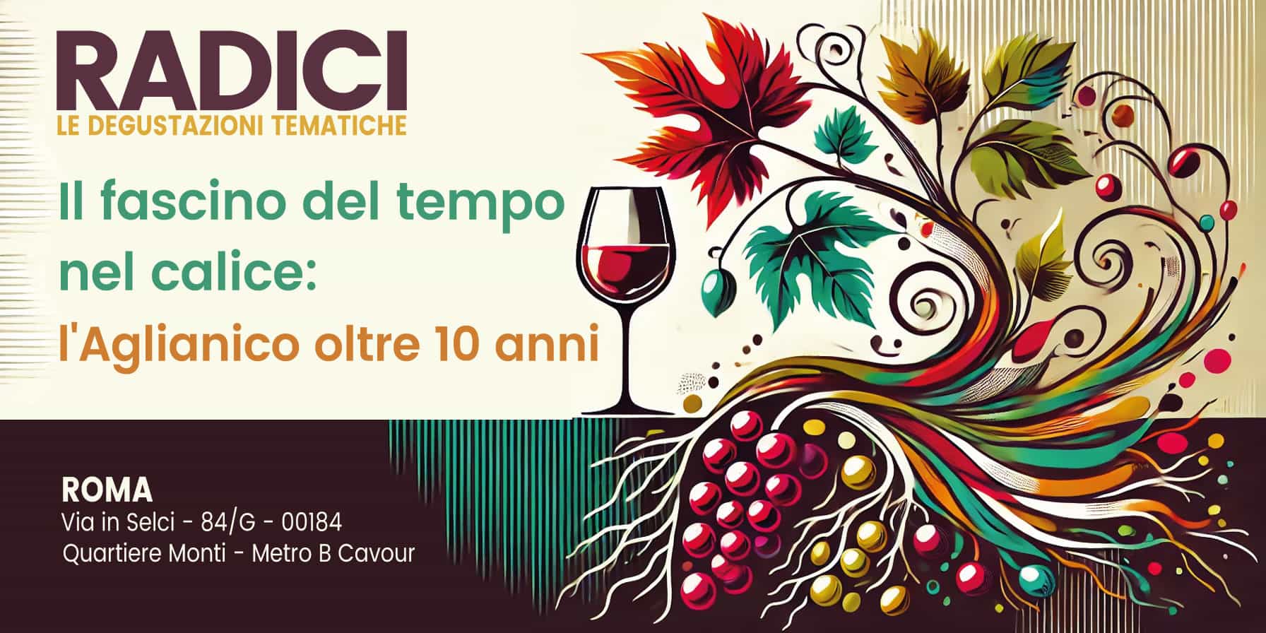 Scopri l’evoluzione dell’Aglianico con 4 vini affinati oltre 10 anni. Degustazione guidata per soli 14 ospiti, tra Taurasi e Vulture - Vini Con Me